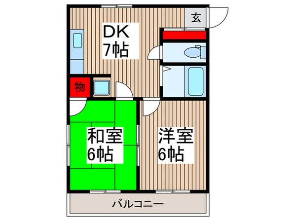 リエス岩槻本町の物件間取画像